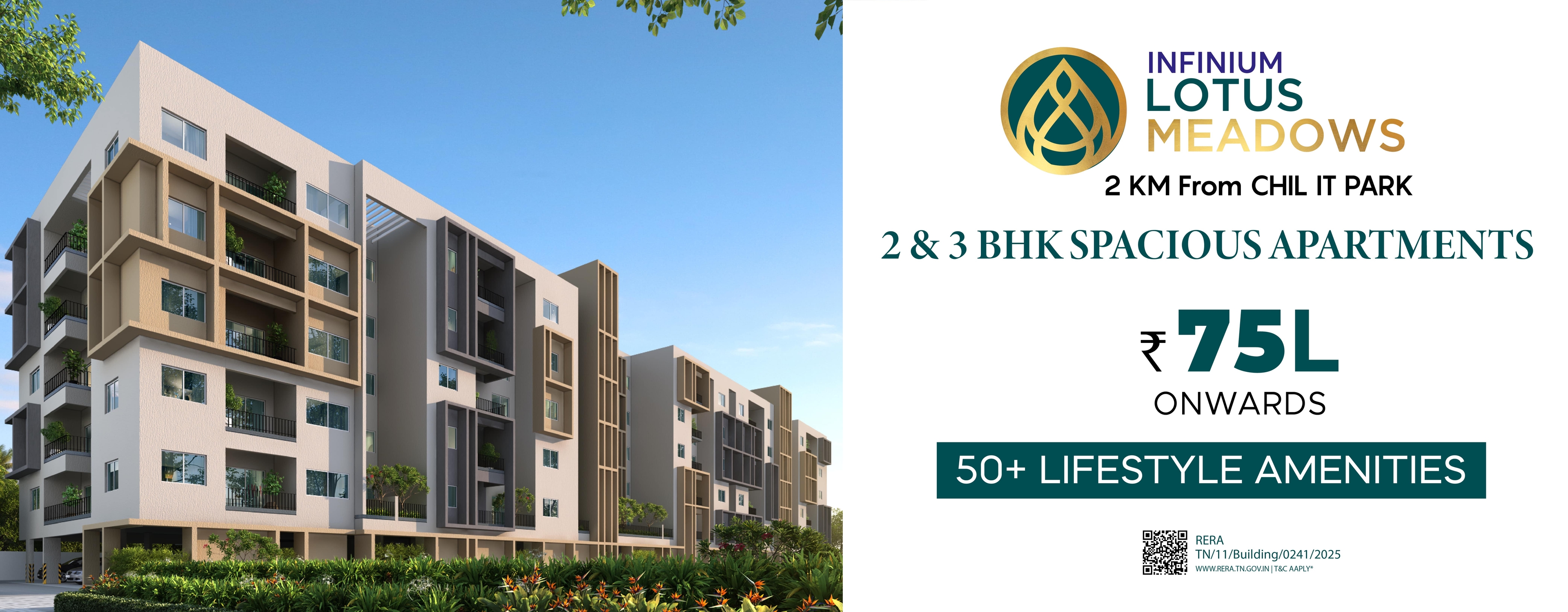 Lotus apartment Banner Images