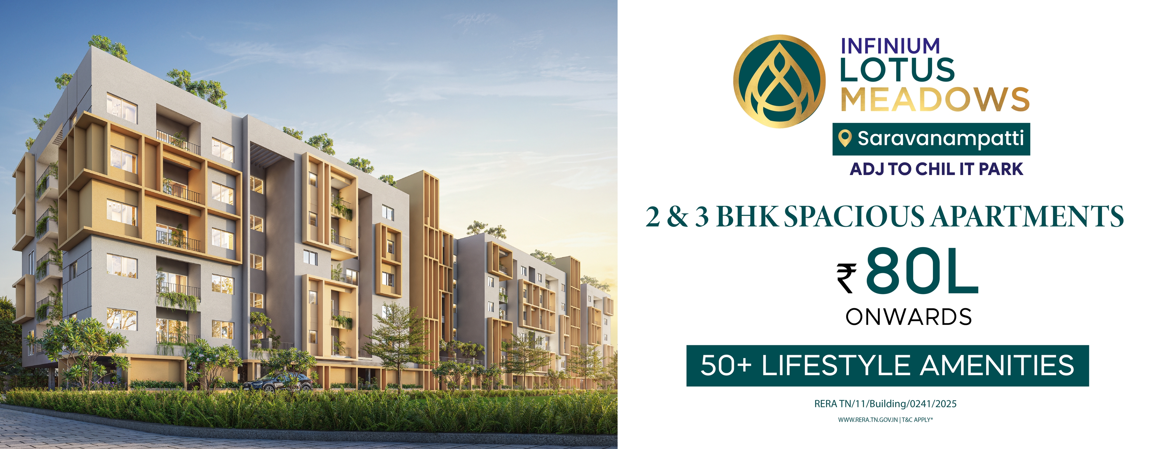 Lotus apartment Banner Images