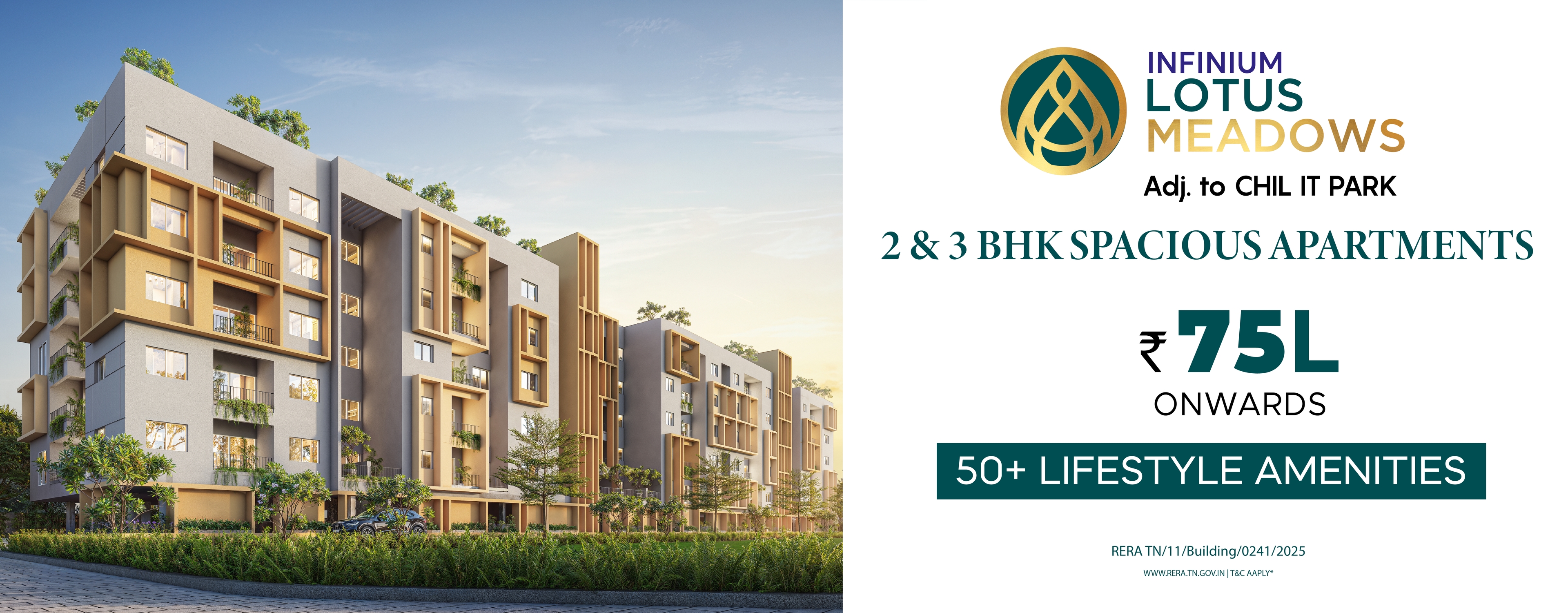 Lotus apartment Banner Images