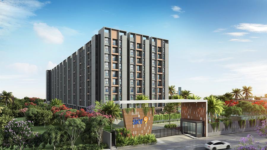 Infinium Sky 9 Building View