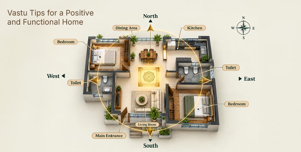 Vastu Tips for a Positive and Functional Home
