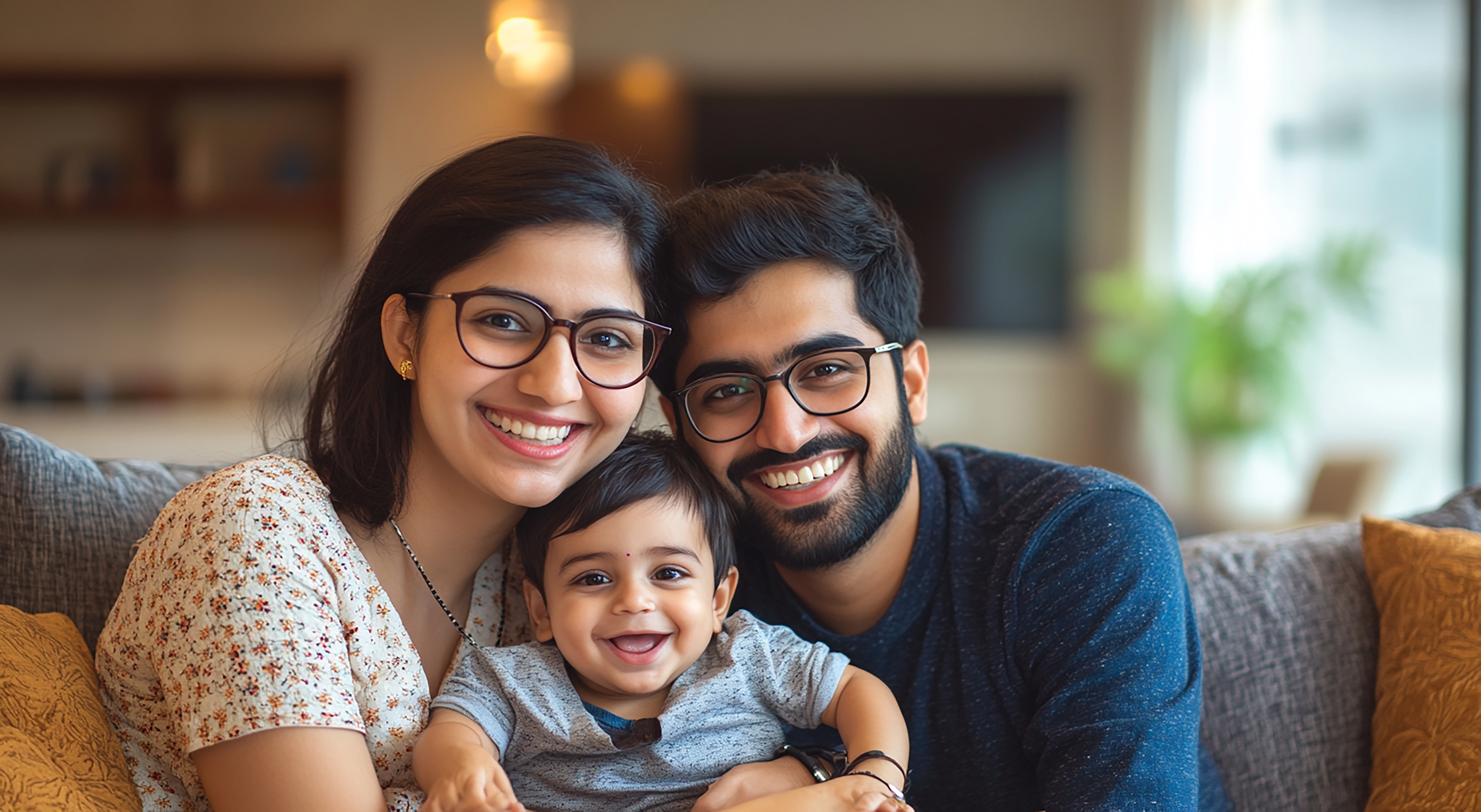 Happy family testimonial